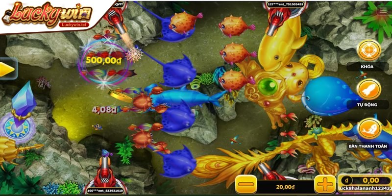 Trong trò chơi có tỷ lệ thưởng cao, quà vô cùng hấp dẫn