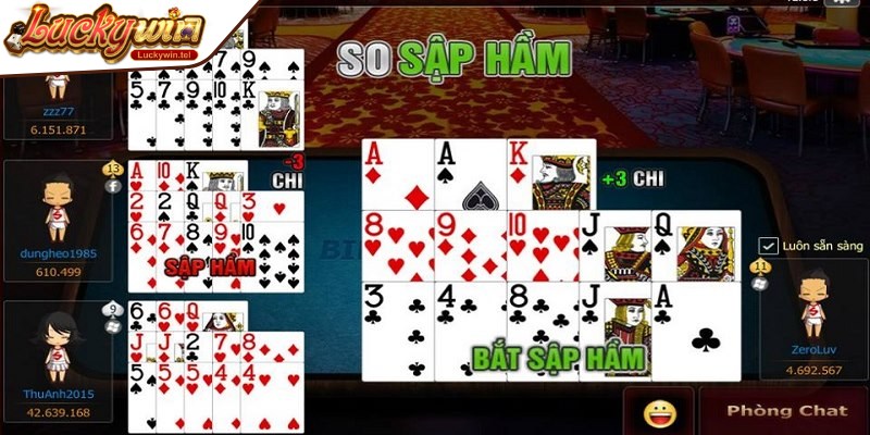 Trải nghiệm game bài rất đơn giản chỉ với vài thao tác