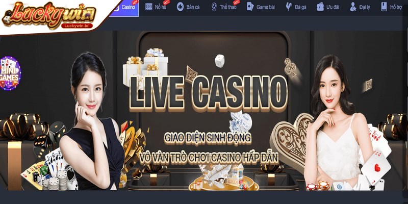 Casino Luckywin là điểm đến lý tưởng cho anh em đam mê đỏ đen