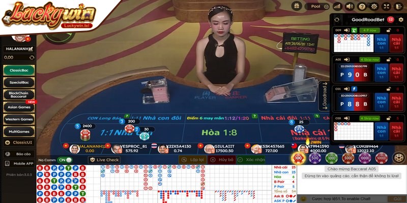 Baccarat phổ biến là 1 trò rất lôi cuốn trong chuyên mục