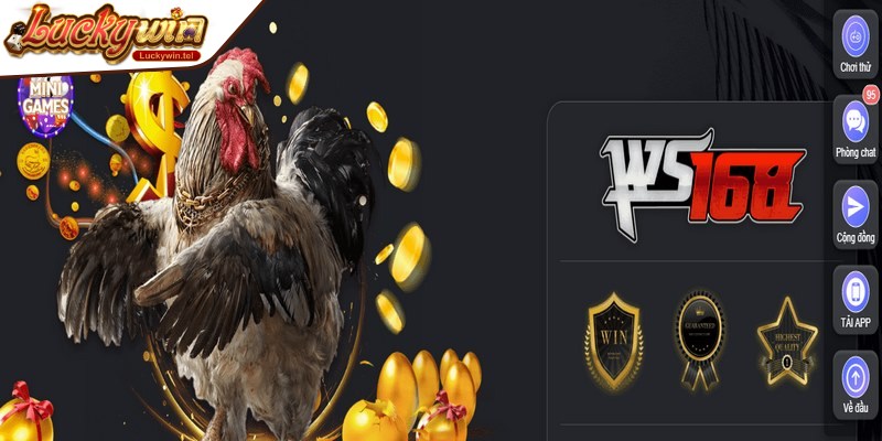 Đá gà Luckywin là sảnh game được đánh giá cao về chất lượng dịch vụ